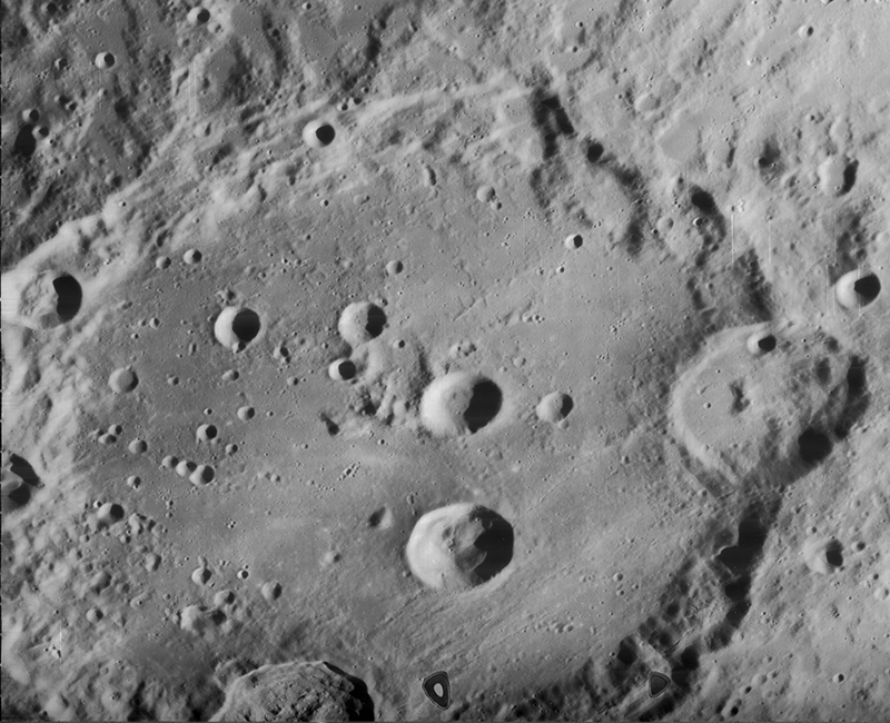 Clavius crater NASA photograph